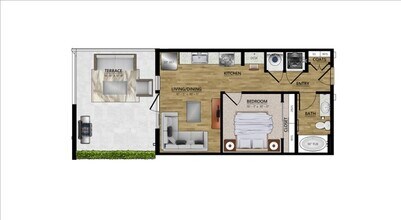 Abstractionist (S) Artist-315 floor plan